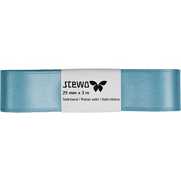Лента Stewo, моток, 25 мм х 3 м Голубой - 2